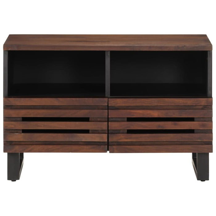 Dulap TV maro 70x34x46 cm lemn masiv de mango - WALTI WALTI