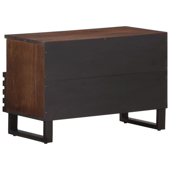 Dulap TV maro 70x34x46 cm lemn masiv de mango - WALTI WALTI