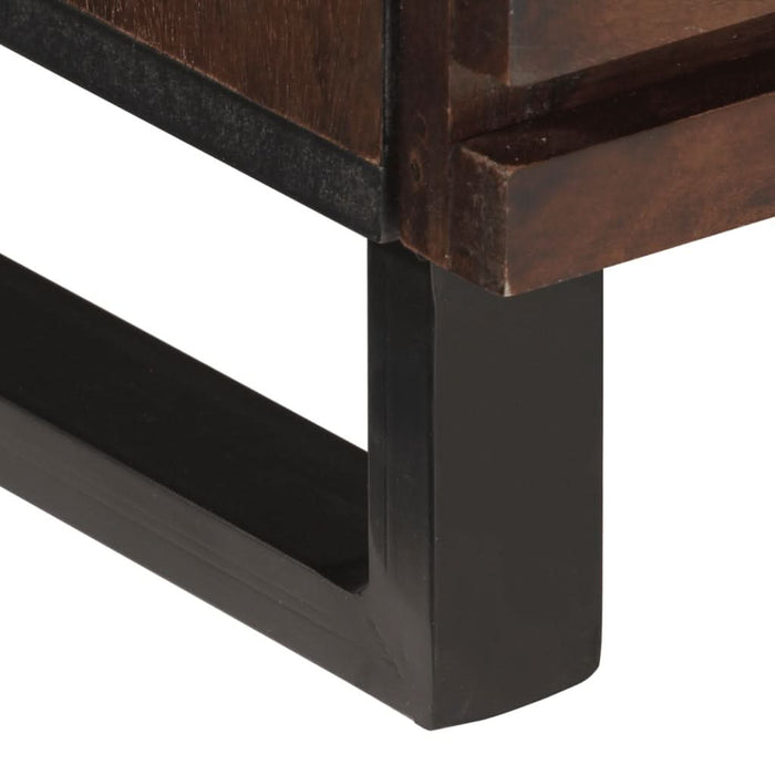 Dulap TV maro 70x34x46 cm lemn masiv de mango - WALTI WALTI