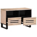 Dulap TV, alb, 70x34x46 cm, lemn masiv mango - WALTI WALTI