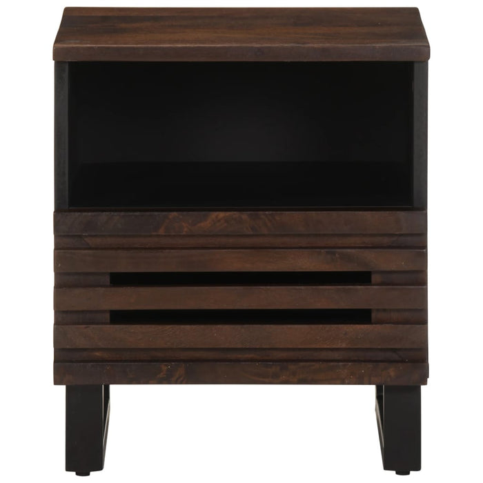 Noptiere, 2 buc., 40x34x46 cm, lemn masiv de acacia - WALTI WALTI