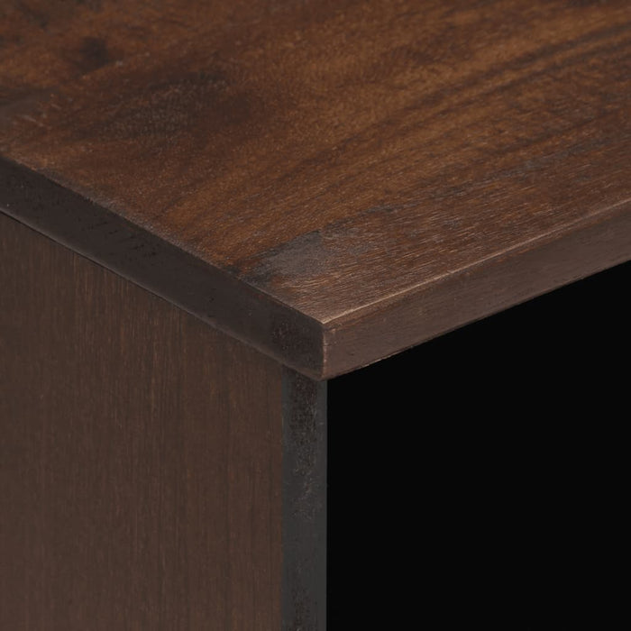 Noptiere, 2 buc., 40x34x46 cm, lemn masiv de acacia - WALTI WALTI