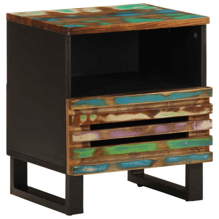Noptiere, 2 buc., 40x34x46 cm, lemn masiv reciclat - WALTI WALTI