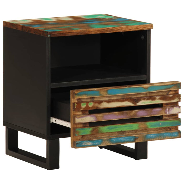 Noptiere, 2 buc., 40x34x46 cm, lemn masiv reciclat - WALTI WALTI