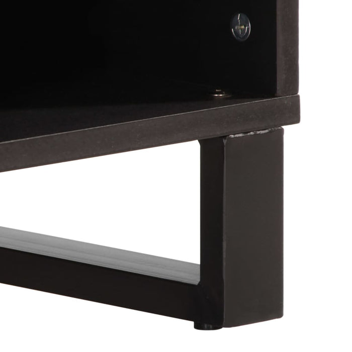 Dulap TV, 100x34x46 cm, lemn masiv mango brut WALTI