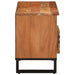 Dulap TV, 100x34x46 cm, lemn masiv de acacia - WALTI WALTI