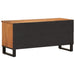 Dulap TV, 100x34x46 cm, lemn masiv de acacia - WALTI WALTI