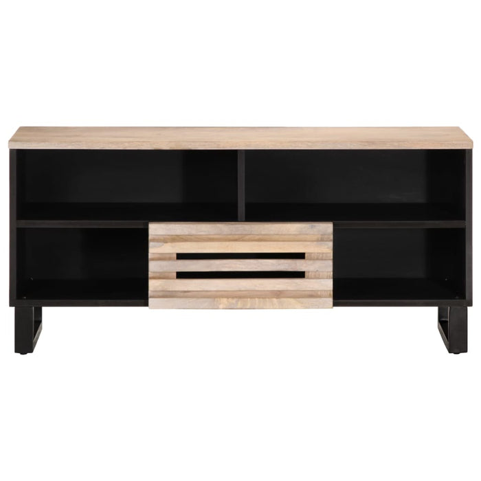 Dulap TV, 100x34x46 cm, lemn masiv de mango - WALTI WALTI