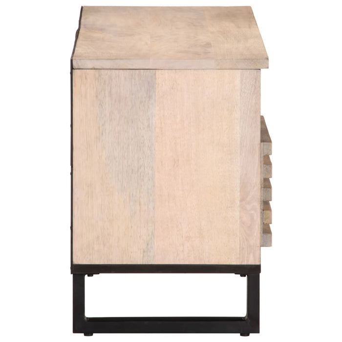 Dulap TV, 100x34x46 cm, lemn masiv de mango - WALTI WALTI