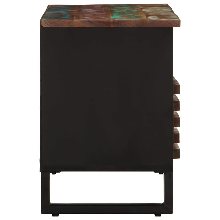 Dulap TV, 100x34x46 cm, lemn masiv de acacia - WALTI WALTI