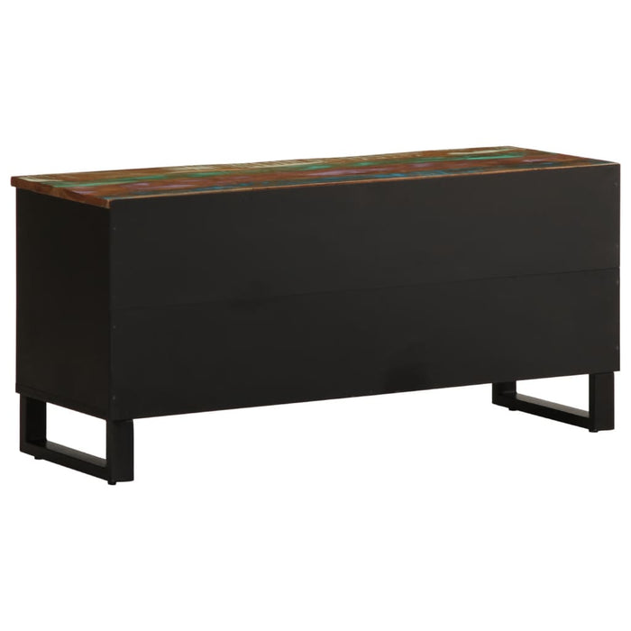 Dulap TV, 100x34x46 cm, lemn masiv de acacia - WALTI WALTI