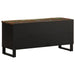 Dulap TV, 100x34x46 cm, lemn masiv de acacia - WALTI WALTI