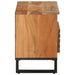 Dulap TV, 80x34x46 cm, lemn masiv de acacia - WALTI WALTI