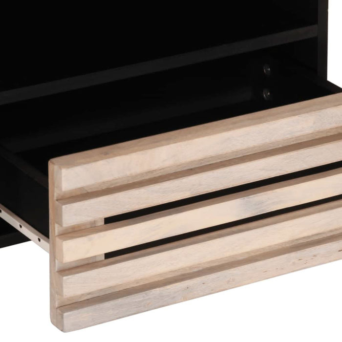Dulap TV, 80x34x46 cm, lemn masiv de mango - WALTI WALTI