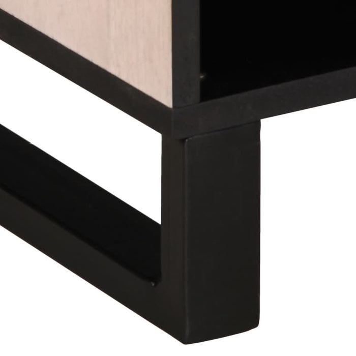 Dulap TV, 80x34x46 cm, lemn masiv de mango - WALTI WALTI