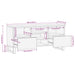 Dulap TV, 100x34x46 cm, lemn masiv de acacia - WALTI WALTI