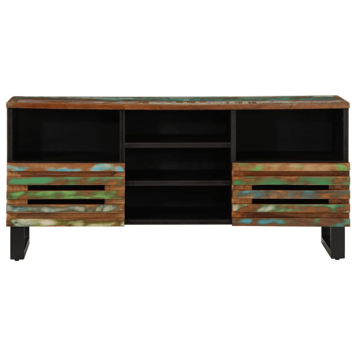 Dulap TV, 100x34x46 cm, lemn masiv de acacia - WALTI WALTI