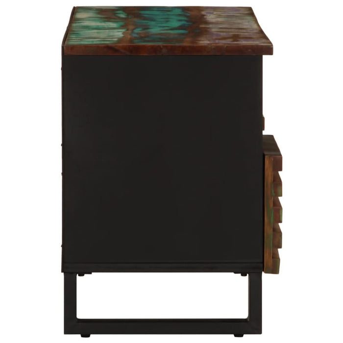 Dulap TV, 100x34x46 cm, lemn masiv de acacia - WALTI WALTI