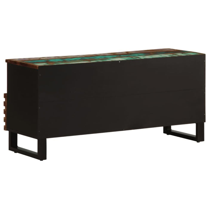 Dulap TV, 100x34x46 cm, lemn masiv de acacia - WALTI WALTI
