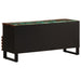 Dulap TV, 100x34x46 cm, lemn masiv de acacia - WALTI WALTI