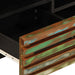 Dulap TV, 100x34x46 cm, lemn masiv de acacia - WALTI WALTI