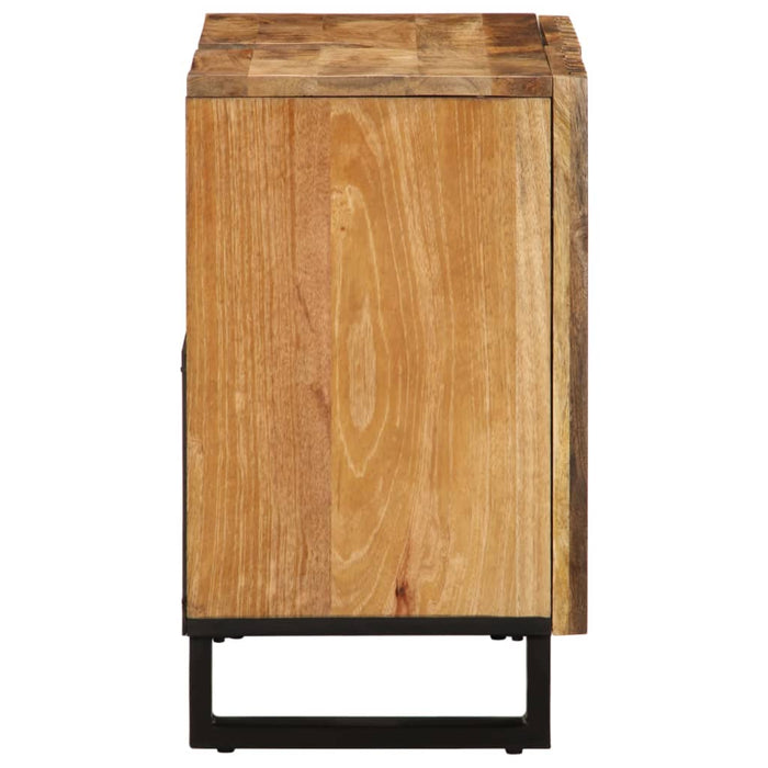 Dulap pentru chiuveta de baie 62x34x58 cm lemn masiv mango brut - WALTI WALTI
