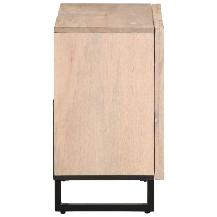 Dulap pentru chiuveta de baie, 62x34x58 cm, lemn masiv de mango - WALTI WALTI