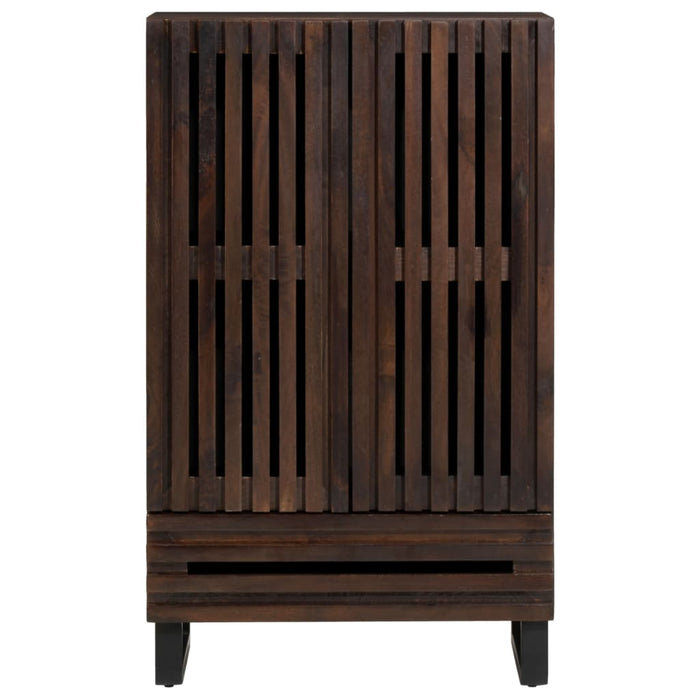 Dulap înalt, maro, 60x34x100 cm, lemn masiv de mango WALTI