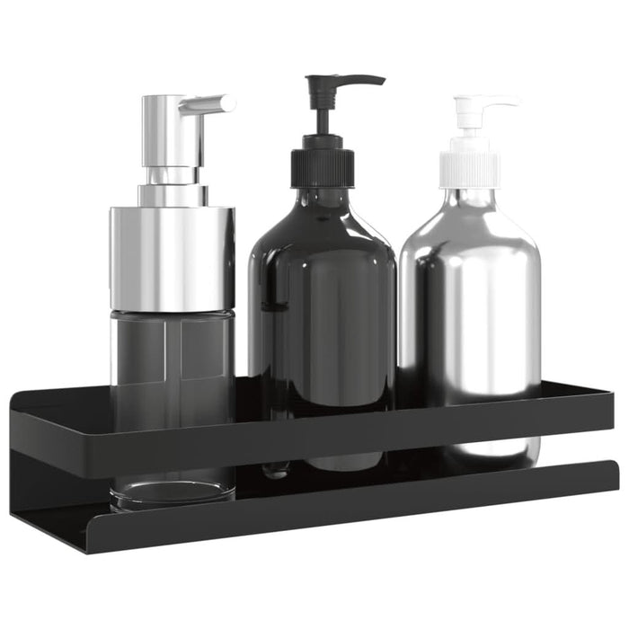Raft de duș negru mat 30x10x6 cm oțel inoxidabil 304 periat - WALTI WALTI
