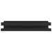 Raft de duș negru mat 30x10x6 cm oțel inoxidabil 304 periat - WALTI WALTI