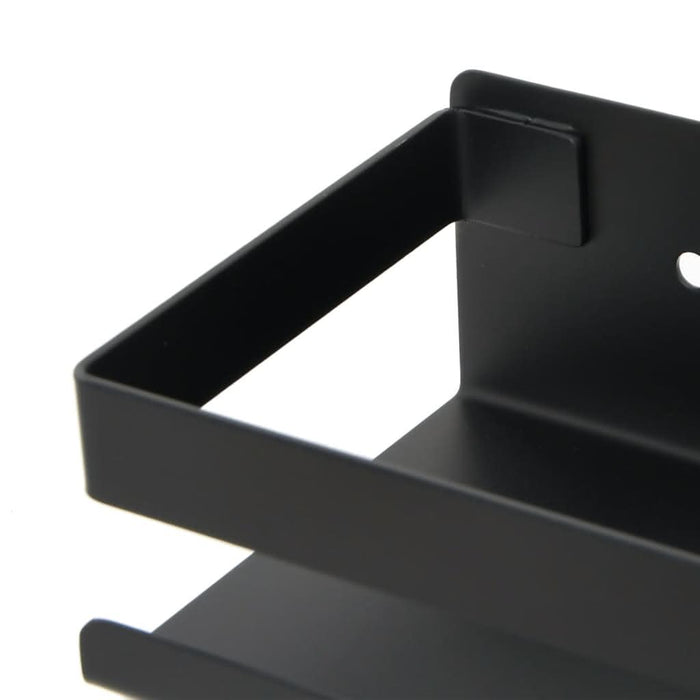 Raft de duș negru mat 30x10x6 cm oțel inoxidabil 304 periat - WALTI WALTI