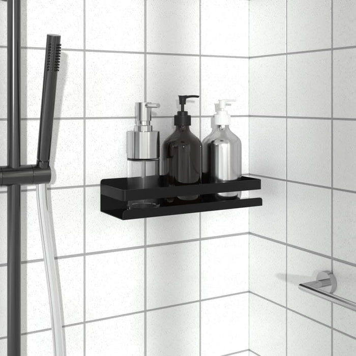 Raft de duș negru mat 30x10x6 cm oțel inoxidabil 304 periat - WALTI WALTI