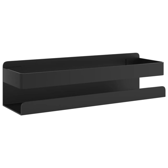 Raft de duș negru mat 23x6,5x6 cm oțel inoxidabil 304 periat - WALTI WALTI