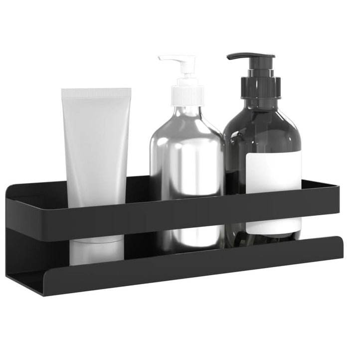 Raft de duș negru mat 23x6,5x6 cm oțel inoxidabil 304 periat - WALTI WALTI