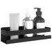 Raft de duș negru mat 23x6,5x6 cm oțel inoxidabil 304 periat - WALTI WALTI