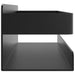 Raft de duș negru mat 23x6,5x6 cm oțel inoxidabil 304 periat - WALTI WALTI