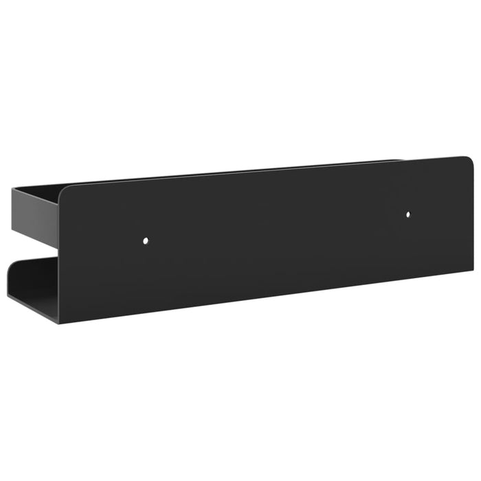 Raft de duș negru mat 23x6,5x6 cm oțel inoxidabil 304 periat - WALTI WALTI