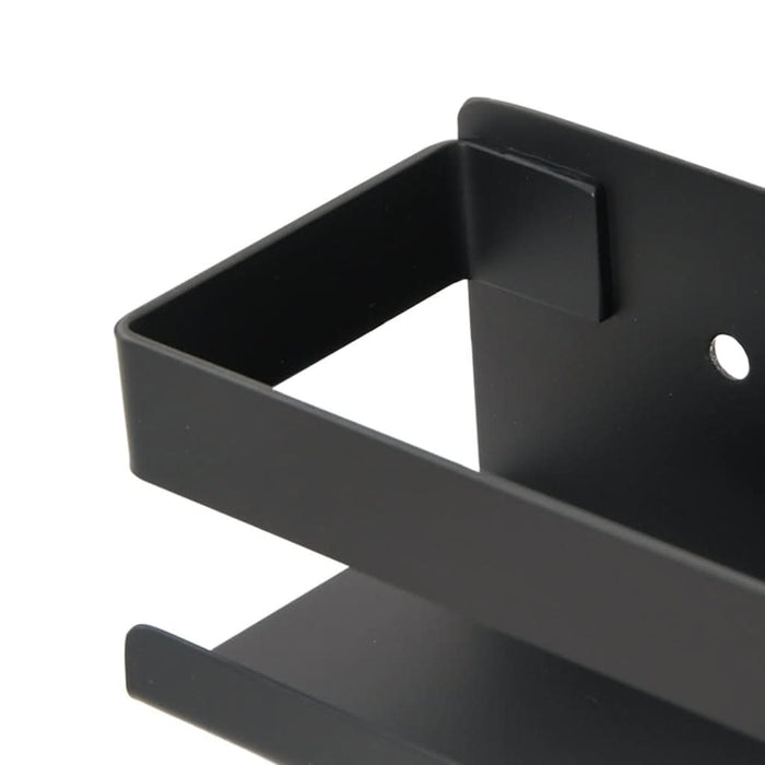 Raft de duș negru mat 23x6,5x6 cm oțel inoxidabil 304 periat - WALTI WALTI