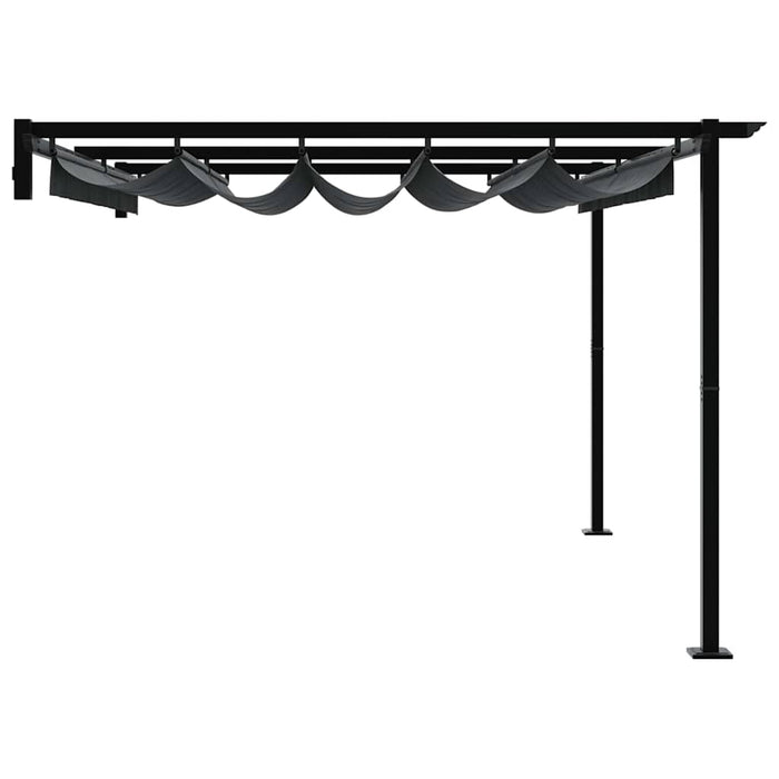 Foișor montat pe perete Antracit Oțel WALTI