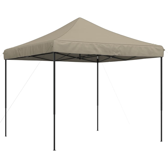 Cort de petrecere pliabil Pop-Up, taupe, 292x292x315 cm - WALTI WALTI