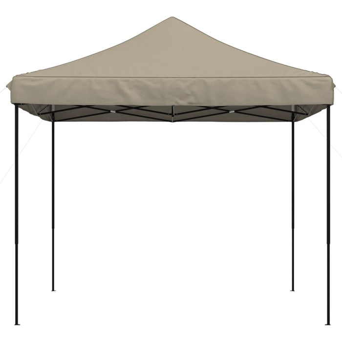 Cort de petrecere pliabil Pop-Up, taupe, 292x292x315 cm - WALTI WALTI