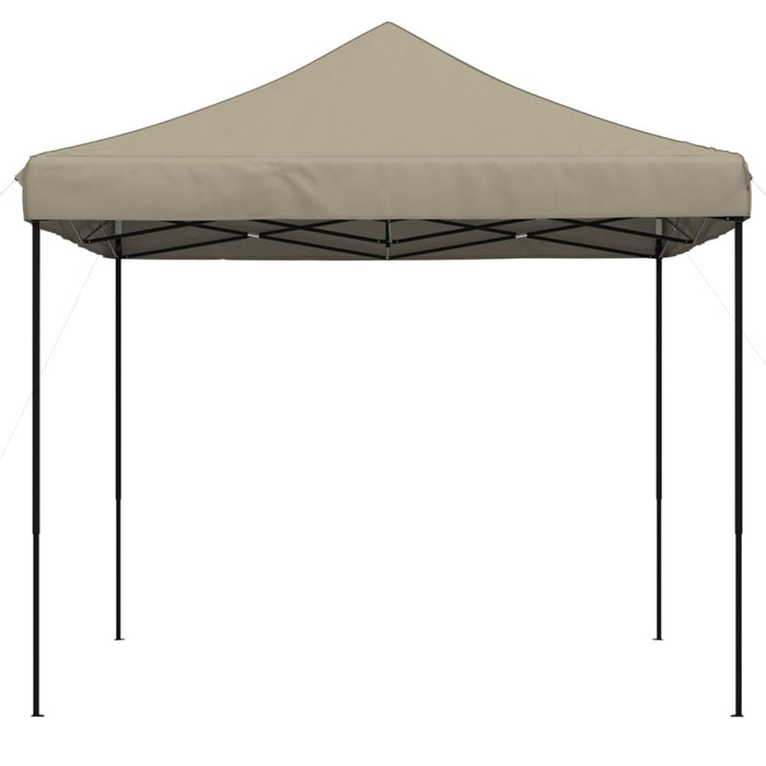 Cort de petrecere pliabil Pop-Up, taupe, 292x292x315 cm - WALTI WALTI