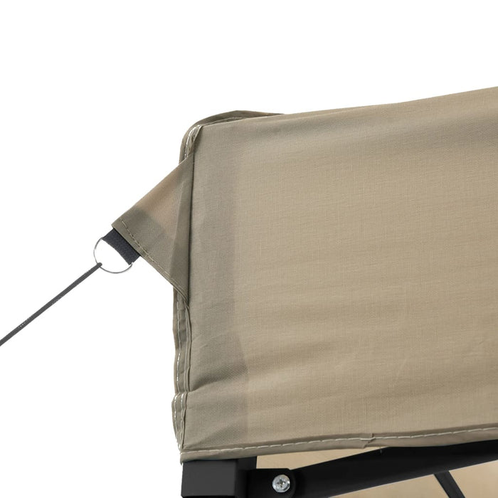 Cort de petrecere pliabil Pop-Up, taupe, 580x292x315 cm - WALTI WALTI