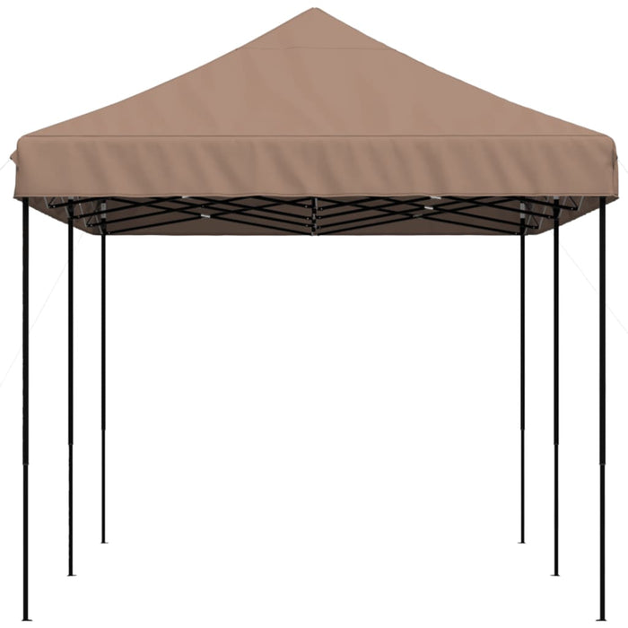 Cort de petrecere pliabil Pop-Up, 580x292x315 cm, maro - WALTI WALTI