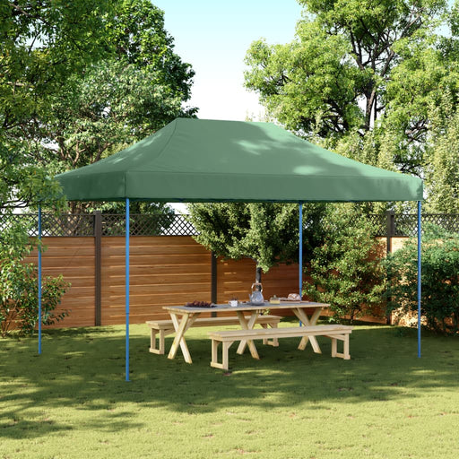 Cort de petrecere pliabil Pop-Up, verde, 440x292x315 cm - WALTI WALTI