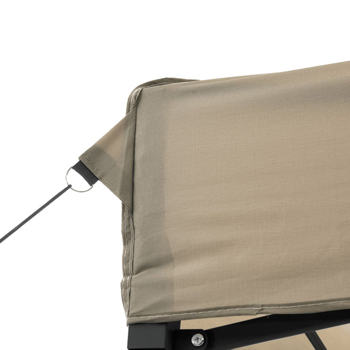 Cort de petrecere pliabil Pop-Up, taupe, 440x292x315 cm - WALTI WALTI