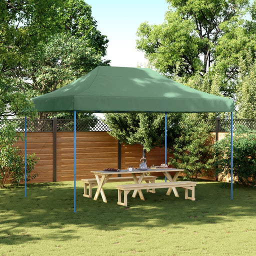 Cort de petrecere pliabil Pop-Up, verde, 410x279x315 cm - WALTI WALTI