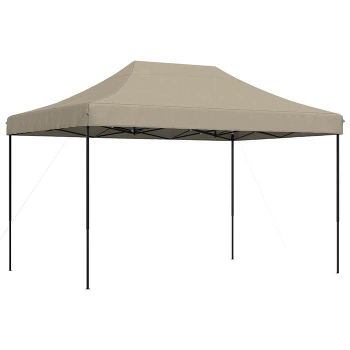 Cort de petrecere pliabil Pop-Up, taupe, 410x279x315 cm - WALTI WALTI