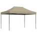 Cort de petrecere pliabil Pop-Up, taupe, 410x279x315 cm - WALTI WALTI