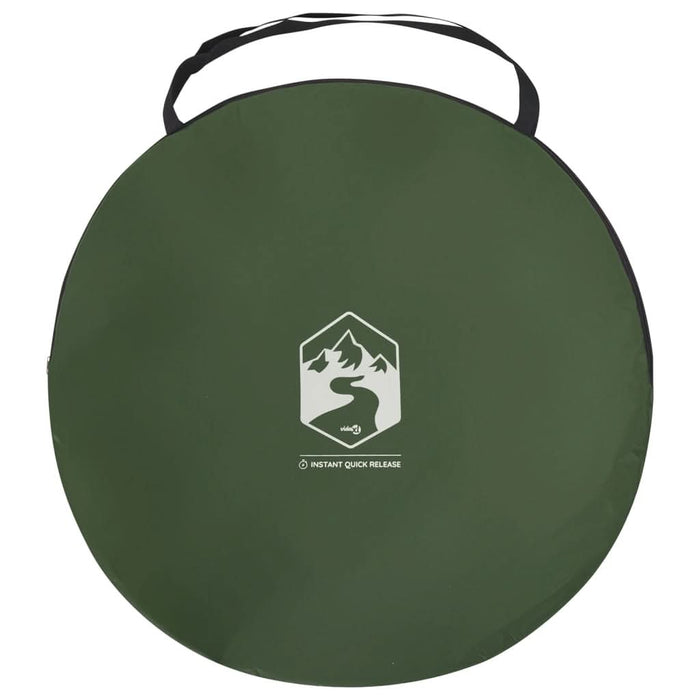 Cort de intimitate pop-up, verde, impermeabil - WALTI WALTI